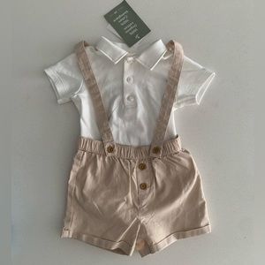 🤍 NWT Shortall set